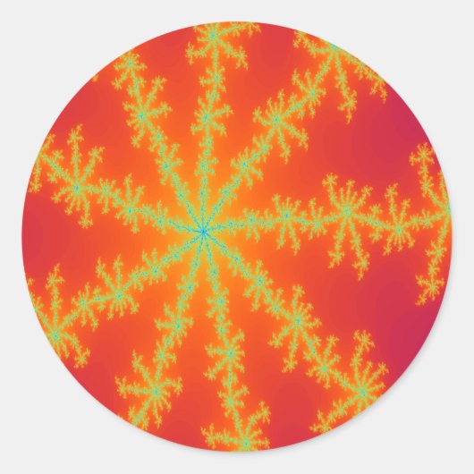 Rond Sticker orageux (Devant)