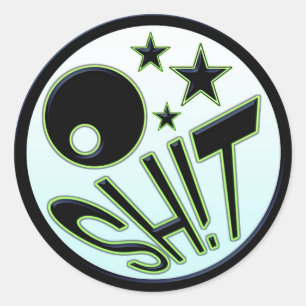 Rond Sticker O'SH ! T