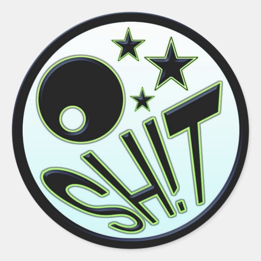 Rond Sticker O'SH ! T (Devant)