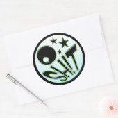 Rond Sticker O'SH ! T (Enveloppe)
