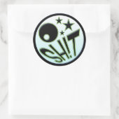 Rond Sticker O'SH ! T (Sac)