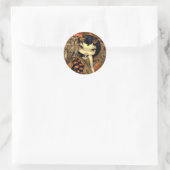 Rond Sticker "Owlyn in Autumn" (Sac)