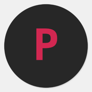 ROND STICKER P
