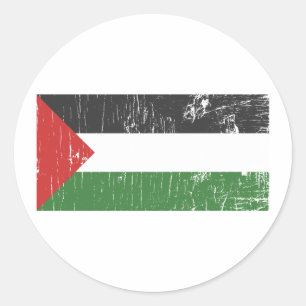 Rond Sticker palestinien