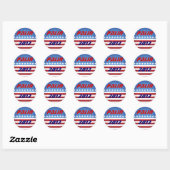 Rond Sticker Palin 2012 (Feuille)
