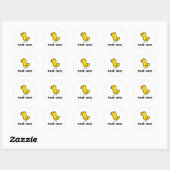 Rond Sticker Palin Chick (Feuille)