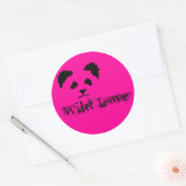 Rond Sticker Panda (Enveloppe)
