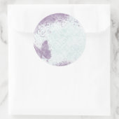 Rond Sticker Papillon Grunge (Sac)