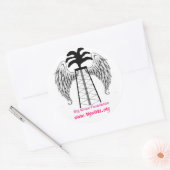 Rond Sticker pare-chocs (Enveloppe)