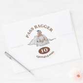 Rond Sticker Pass Bagger 10 (Enveloppe)
