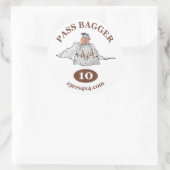 Rond Sticker Pass Bagger 10 (Sac)
