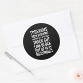 ROND STICKER PÉNIBLE (Enveloppe)