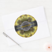 Rond Sticker personnalisable pour la finalisation de la (Enveloppe)