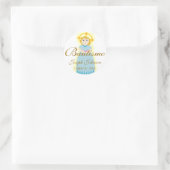 Rond Sticker Personnaliser "Bautismo" (Sac)