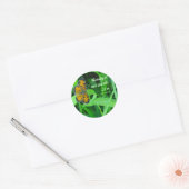 Rond Sticker Petit Papillon (Enveloppe)