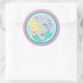 Rond Sticker petite sirène Blonde 3B (Sac)