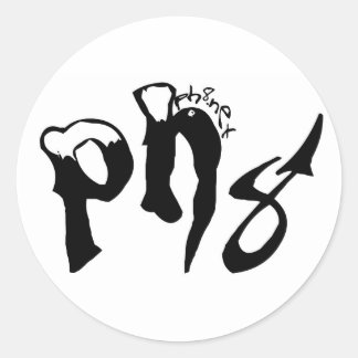 Rond Sticker Ph8