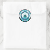 Rond Sticker PHS Mariners (Sac)