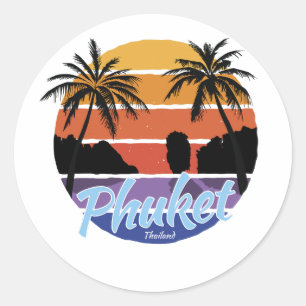 Rond Sticker Phuket, Phuket Thaïlande