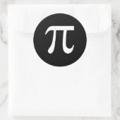 Rond Sticker Pi (Sac)