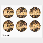 Rond Sticker Piano Keys_ (Feuille)