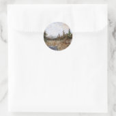 Rond Sticker Pine Tree (Sac)