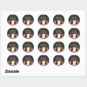 Rond Sticker Pirate (Feuille)