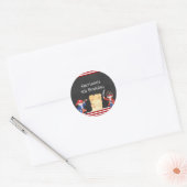 Rond Sticker Pirate (Enveloppe)