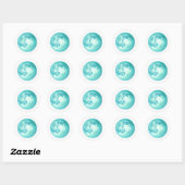 Rond Sticker Planet (Feuille)