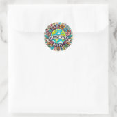 Rond Sticker Planet over Profit (Sac)