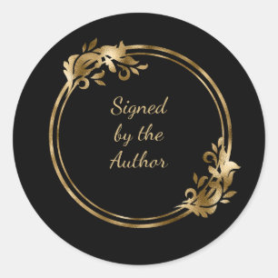 Rond Sticker plaque