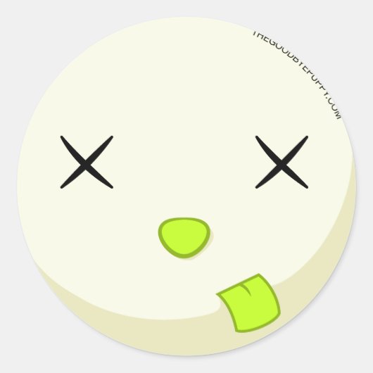 Rond Sticker Poe Face (Devant)