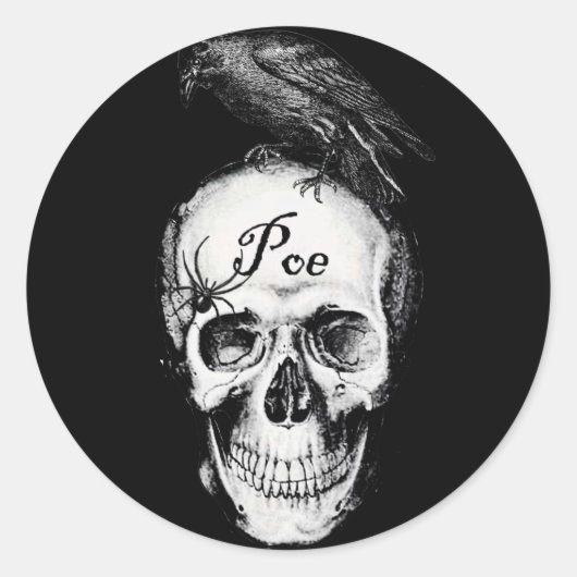 Rond Sticker Poe Raven (Devant)