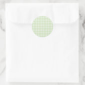 Rond Sticker Pois vert (Sac)