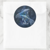 Rond Sticker Poissons Pisces (Sac)