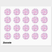 Rond Sticker Poka Dot - Cate 2 (Feuille)