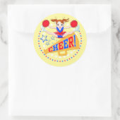 Rond Sticker pom-pom girl (Sac)
