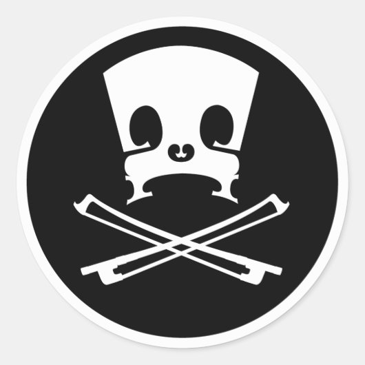 Rond Sticker Pont et Vaches (Devant)