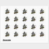 Rond Sticker Pooka (Feuille)