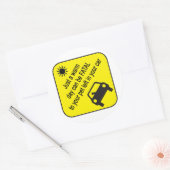 Rond Sticker pour avertisseur de chaleur pour animaux d (Enveloppe)