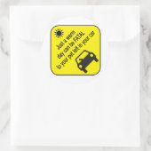 Rond Sticker pour avertisseur de chaleur pour animaux d (Sac)