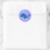 Rond Sticker pour baleine (Sac)