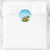 Rond Sticker pour balles sport (Sac)