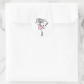 Rond Sticker pour ballet souris (Sac)