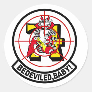 Rond Sticker pour Be-Devilers VF-74
