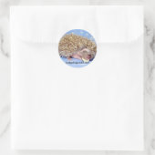 Rond sticker pour bébé doux (Sac)