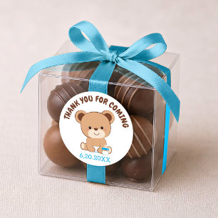 Rond Sticker pour bébé mignonne (arrière - plan blanc)