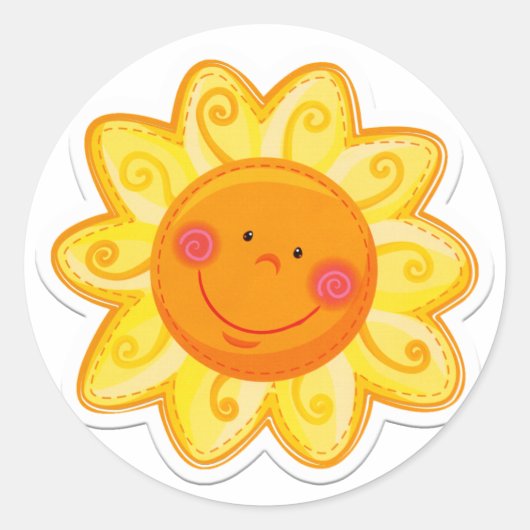 Rond Sticker pour bébé par SRF (Devant)