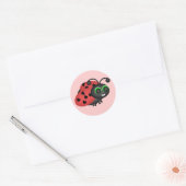 Rond Sticker pour bogues Valentine (Enveloppe)
