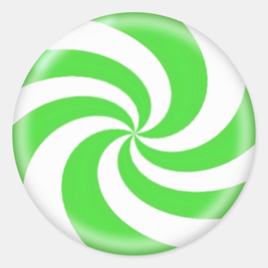 Rond Sticker pour bonbons d'Halloween (Devant)